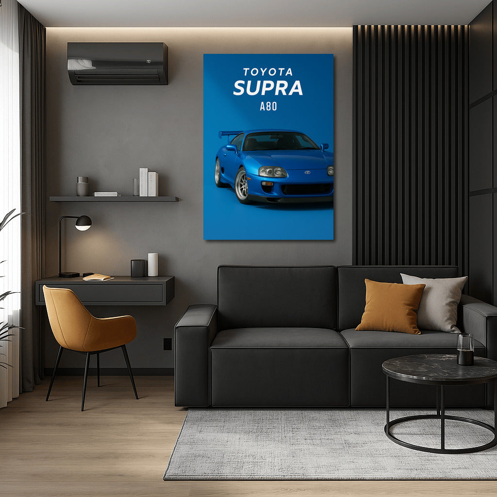 Legendary Toyota Supra A80 in JDM style: Dynamics and Power