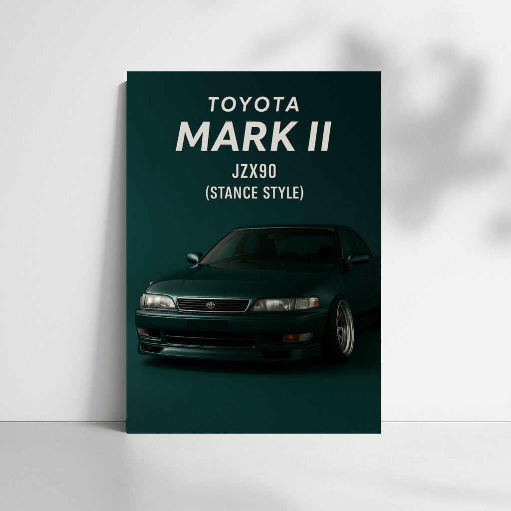 Toyota Mark II JZX90 Stance Style: Exotics on the Road