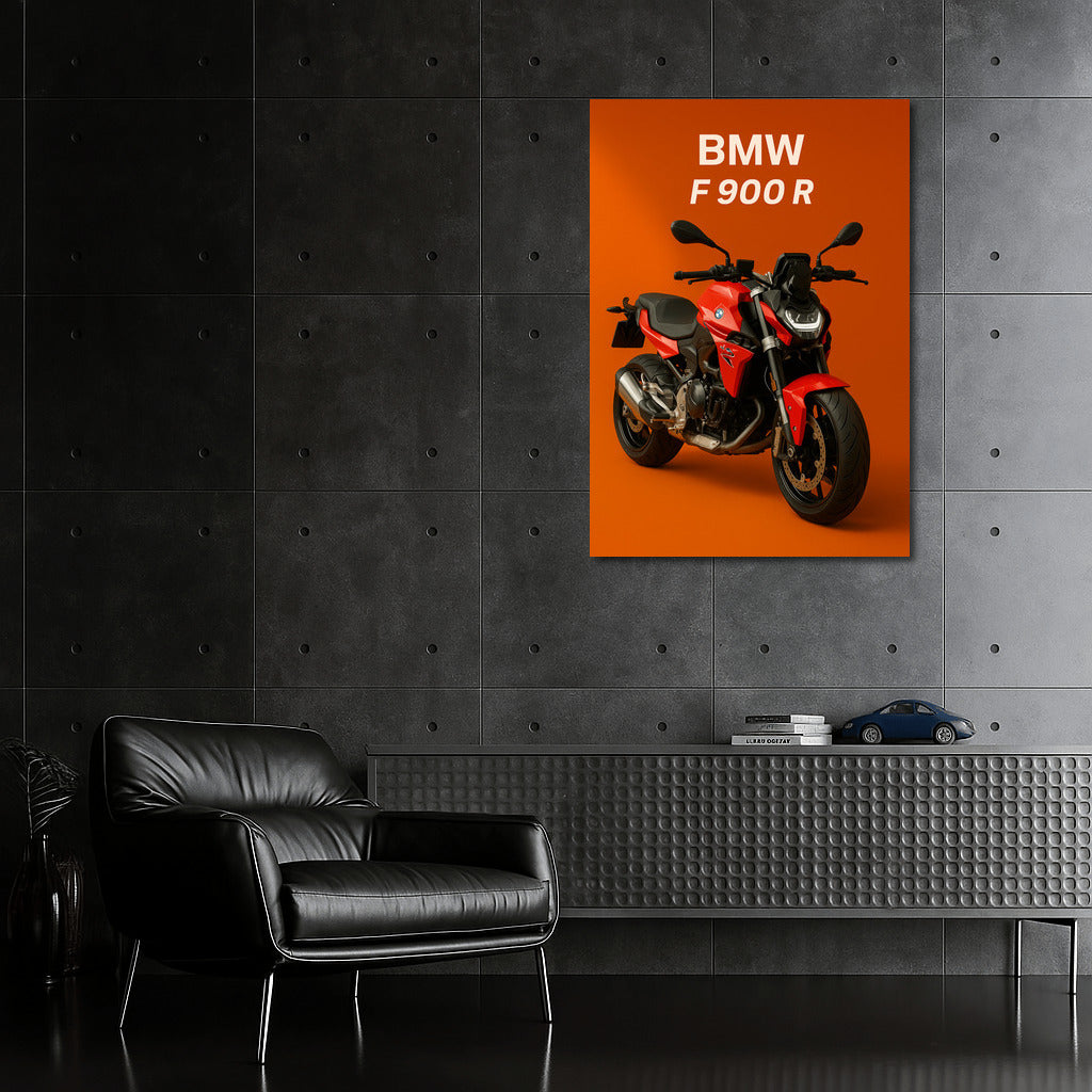 BMW F 900 R: Dynamics and Style on Your Wall