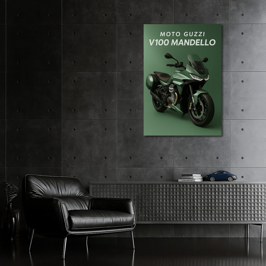 Energy and Elegance: Moto Guzzi V100 Mandello