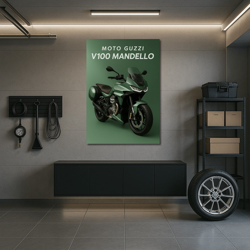 Energy and Elegance: Moto Guzzi V100 Mandello