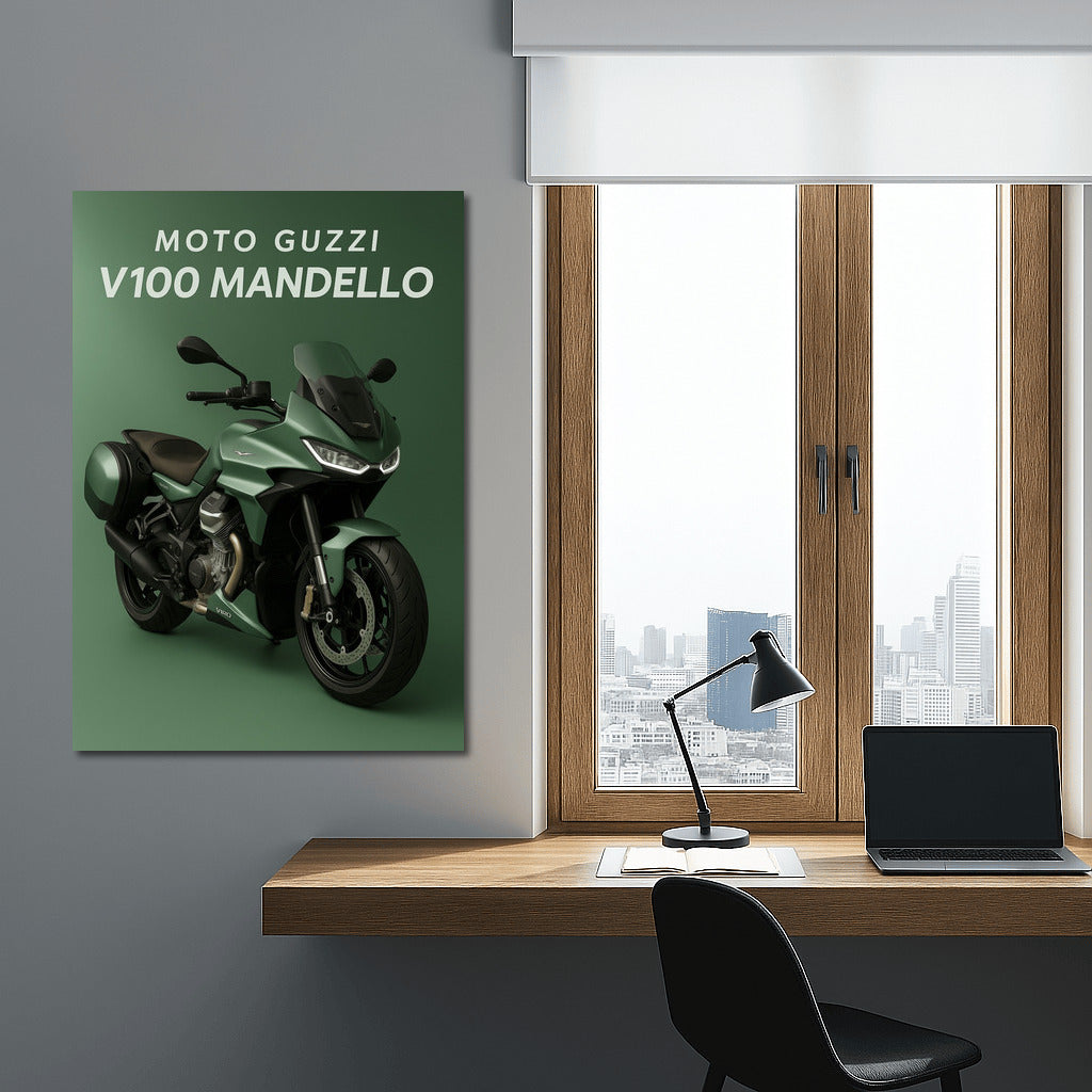 Energy and Elegance: Moto Guzzi V100 Mandello