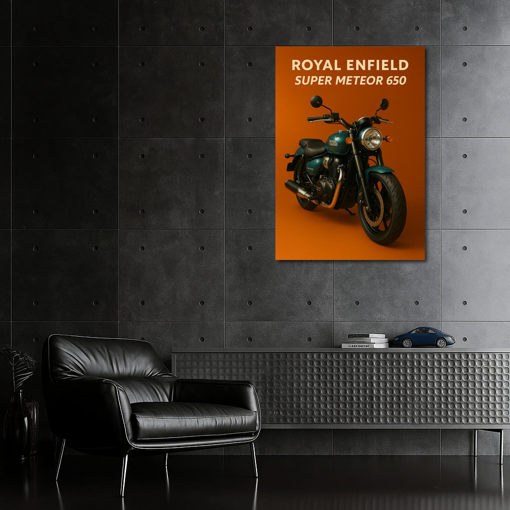 Royal Enfield Super Meteor: Speed and Style in Motion