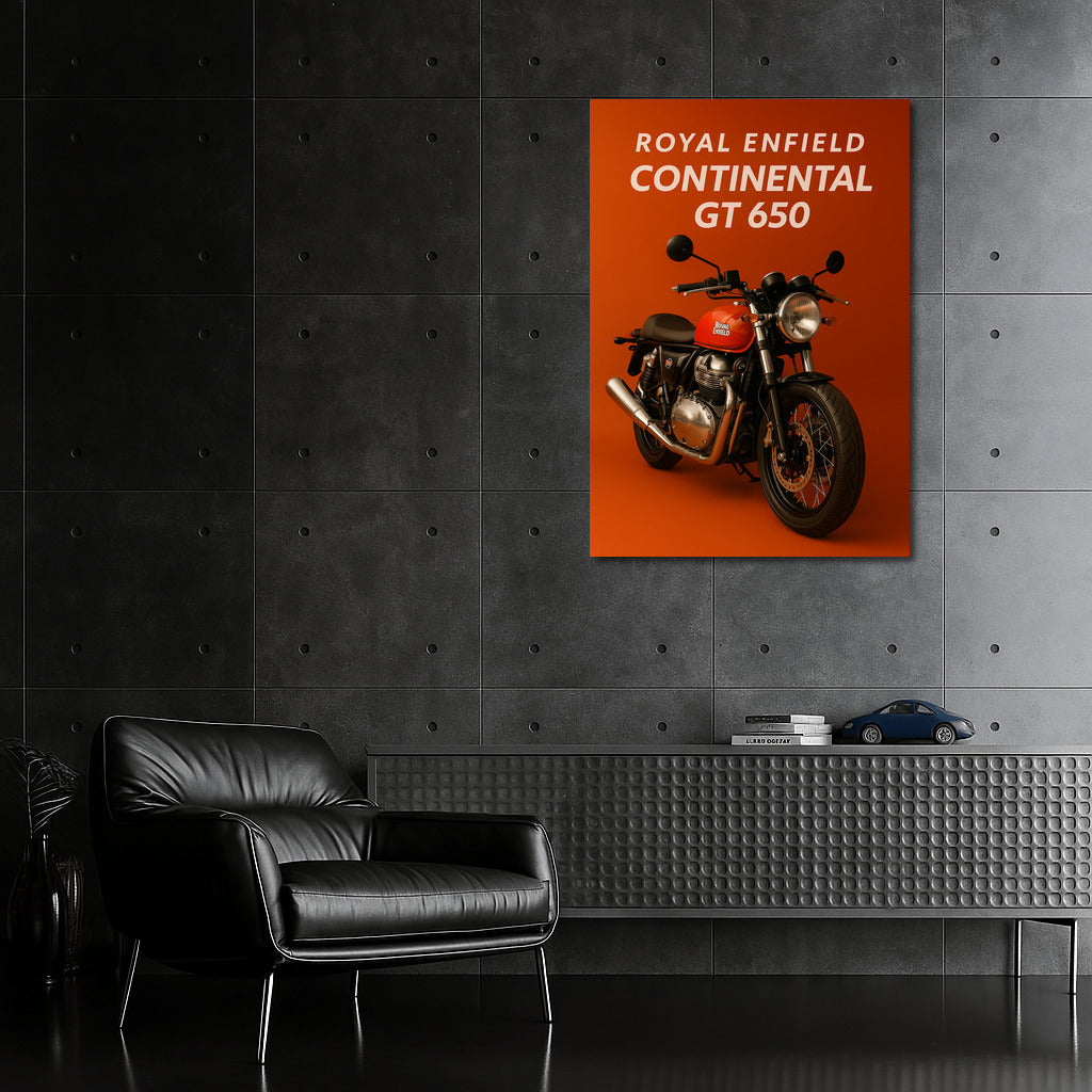 Speed and Style: Royal Enfield Continental GT 650