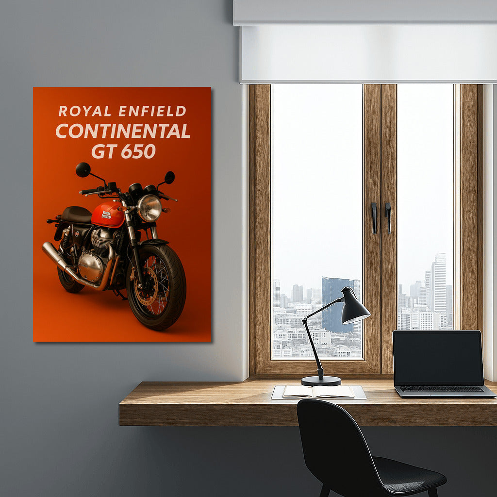 Speed and Style: Royal Enfield Continental GT 650