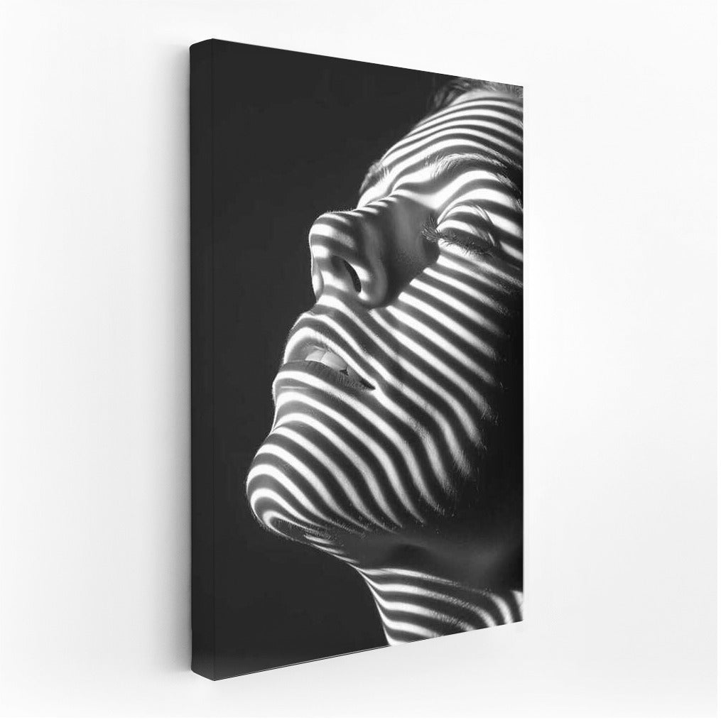 The Enigmatic Face: Grace and Mystery in Lines