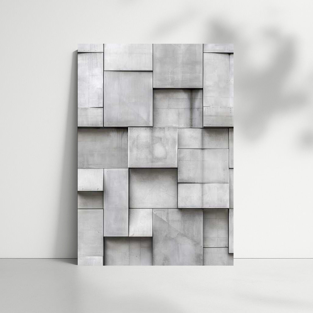 Metal Symphony: Play of Light and Shadow on the Wall