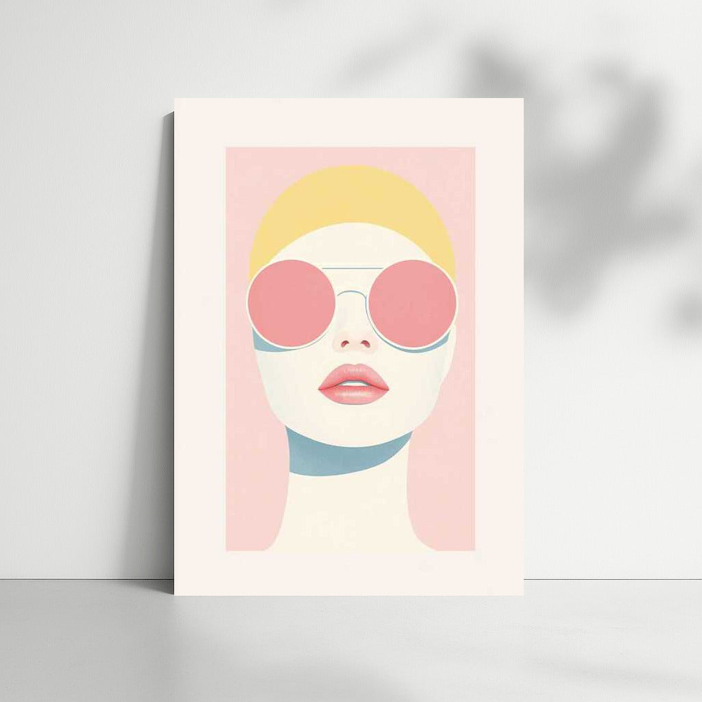 Bright Geometry: Pastel Minimalism for Interior