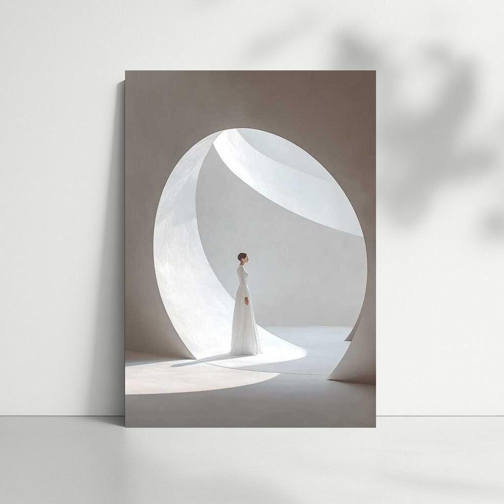 Elegant Figure: Light and Lines in Minimalism