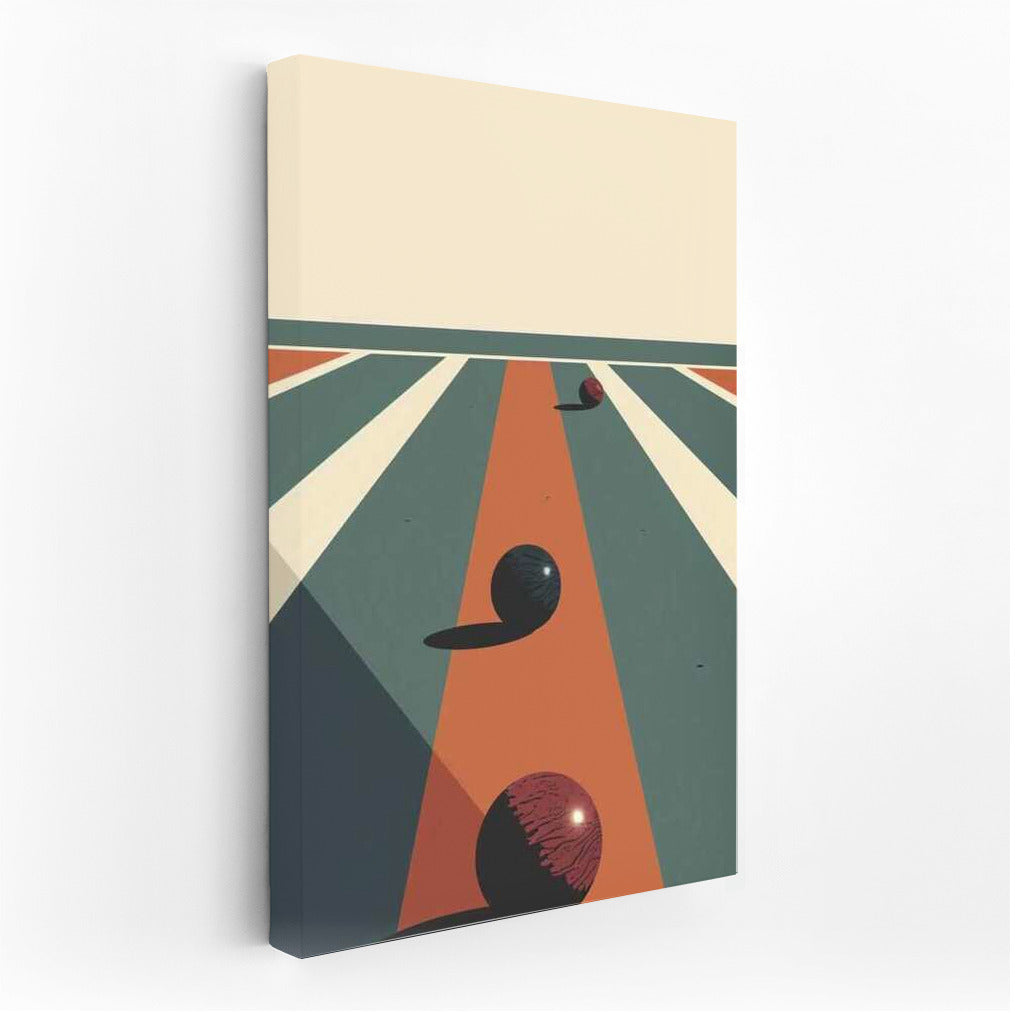 Perspective View: Play of Colors in Minimalism