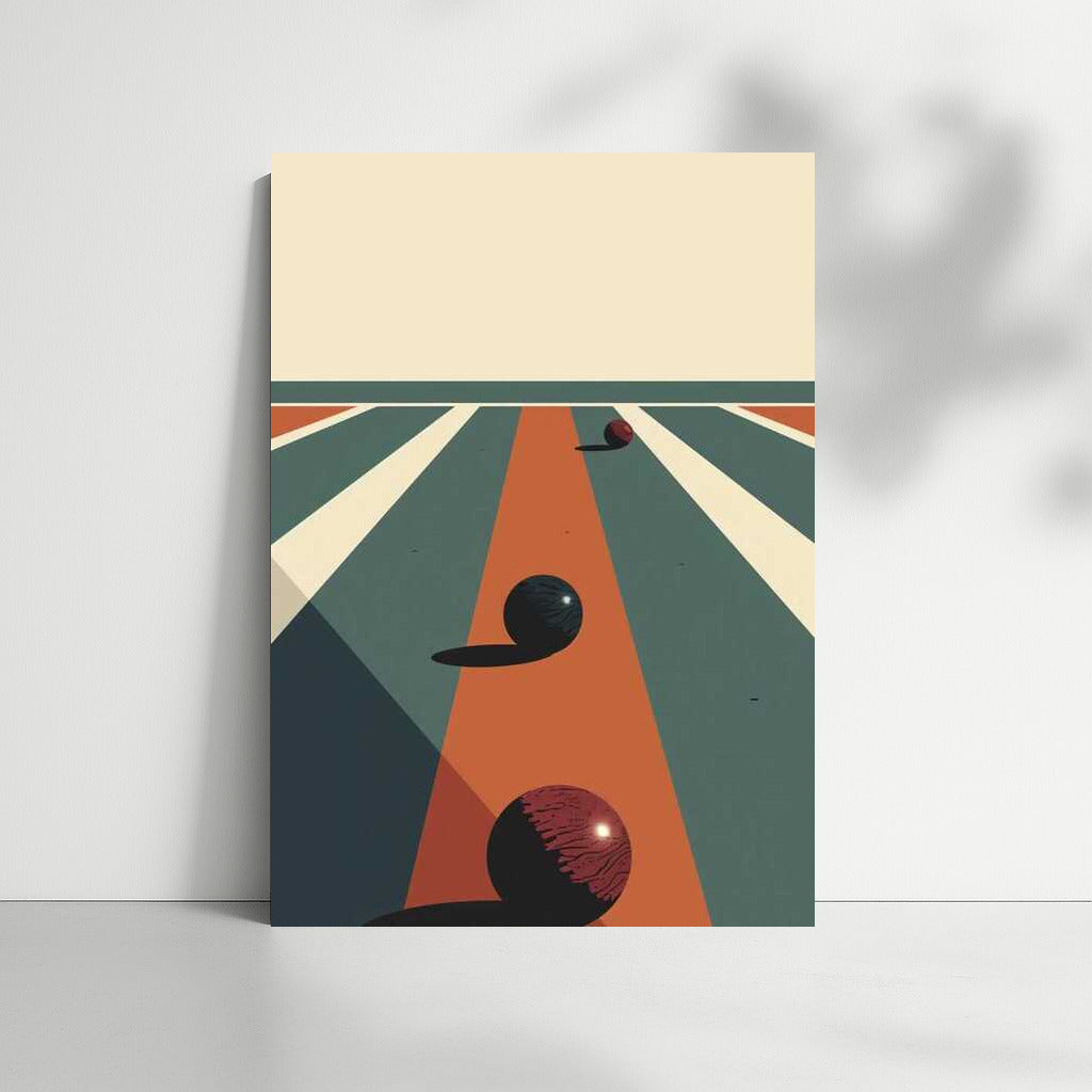 Perspective View: Play of Colors in Minimalism