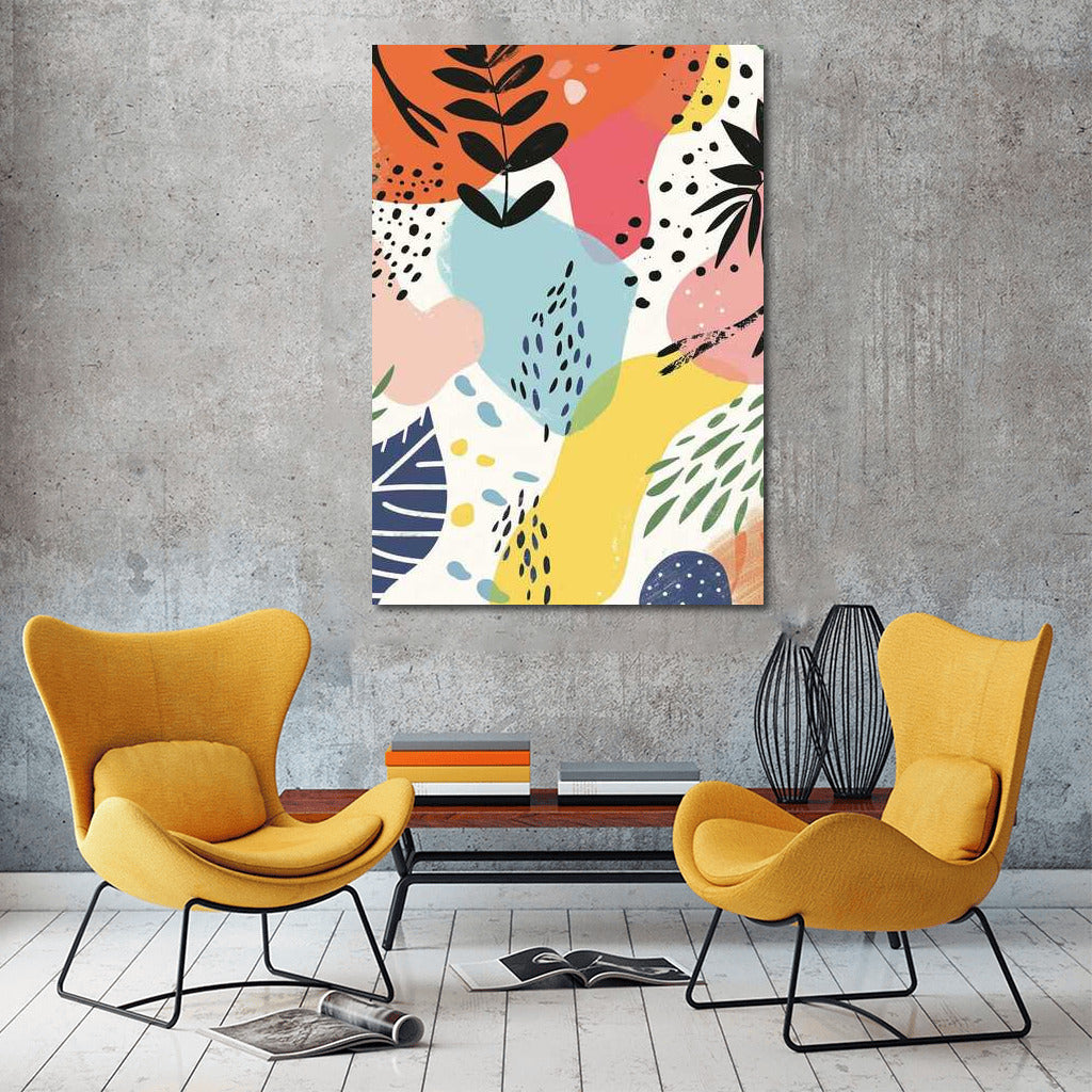 Vivid Patterns: Minimalism for the Bold