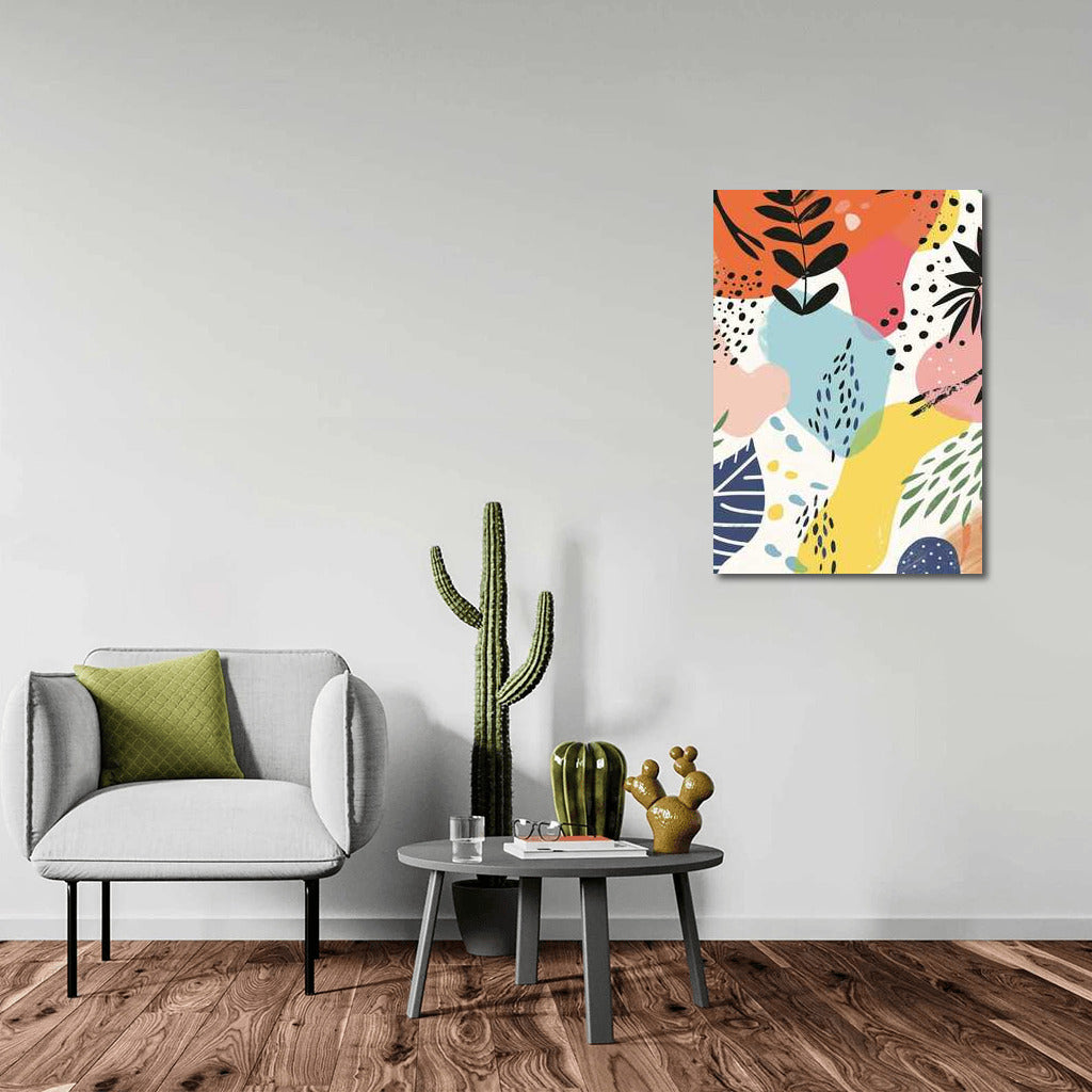 Vivid Patterns: Minimalism for the Bold
