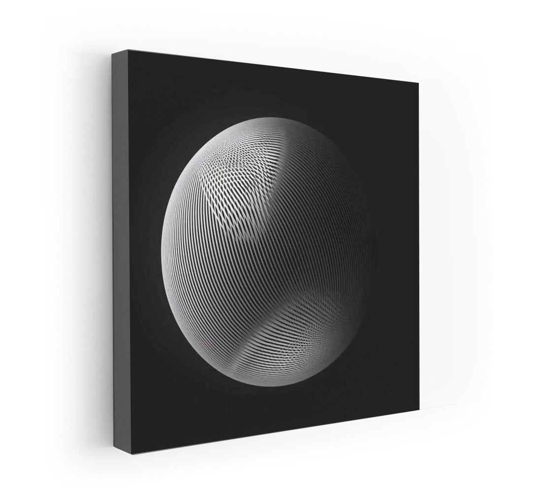 Hypnotic Lines: Abstract Depth