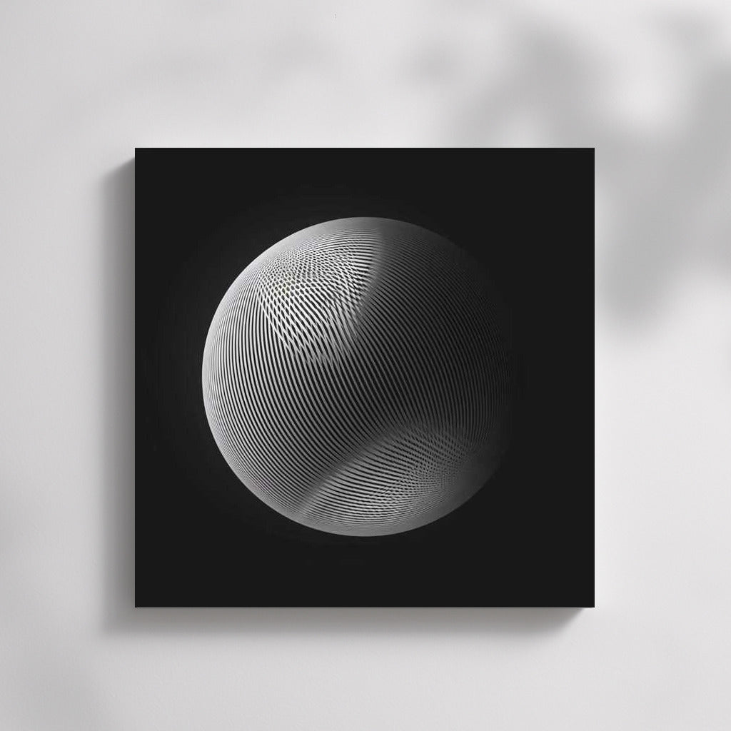 Hypnotic Lines: Abstract Depth