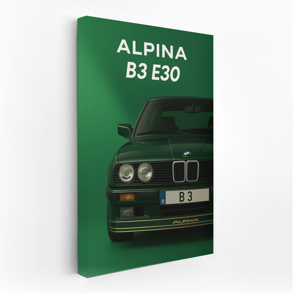 Legend on the Wall: ALPINA B3 E30 from the BMW 3 Series