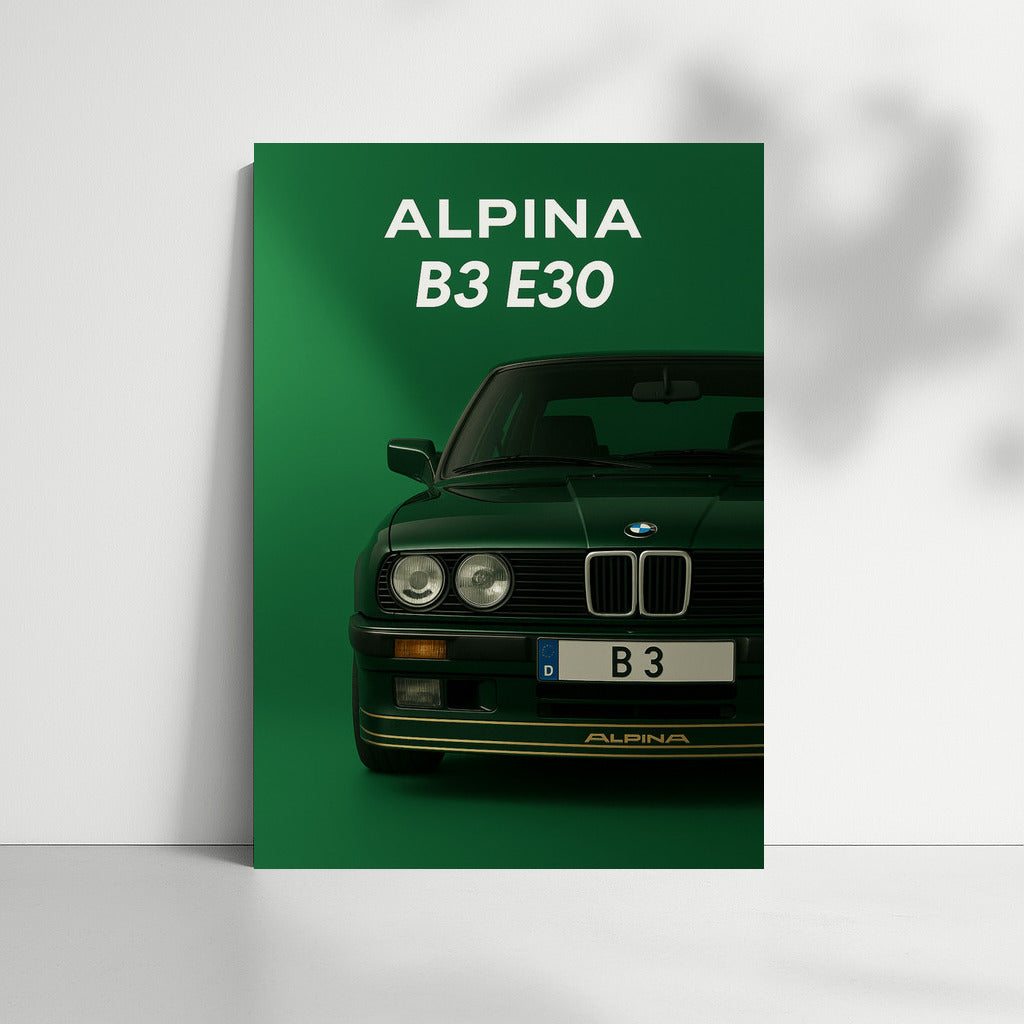 Legend on the Wall: ALPINA B3 E30 from the BMW 3 Series