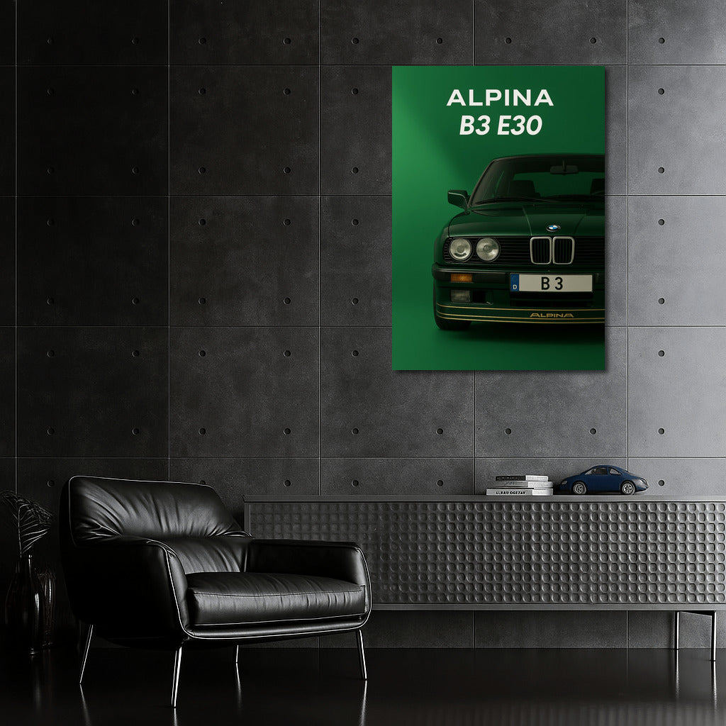 Legend on the Wall: ALPINA B3 E30 from the BMW 3 Series