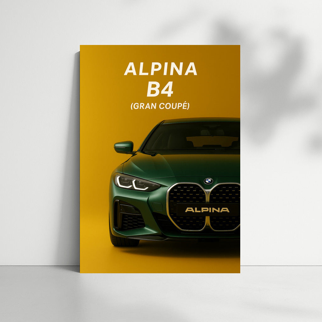 Elegance BMW ALPINA B4 G26 Gran Coupe: Ideal for Car Enthusiasts