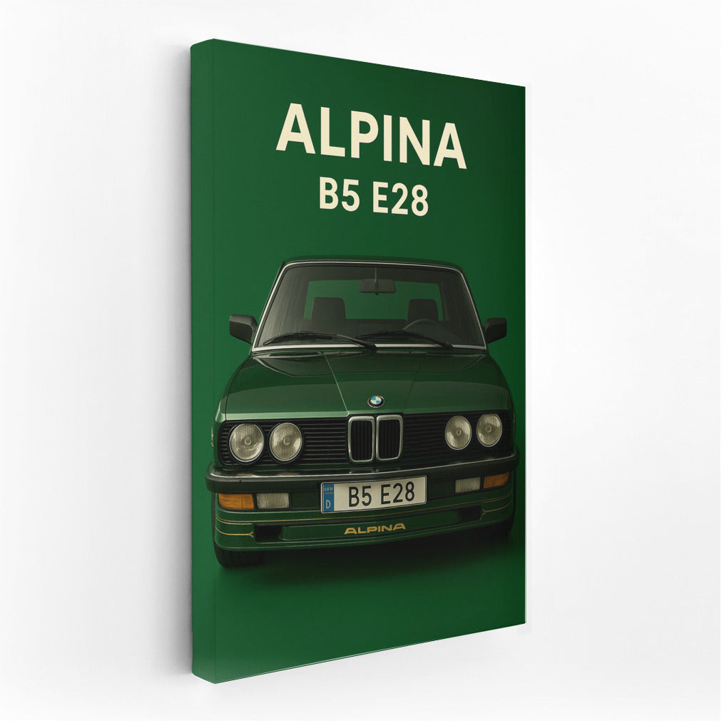 Legend on the Wall: ALPINA B5 E28 BMW 5 Series