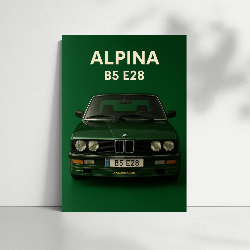 Legend on the Wall: ALPINA B5 E28 BMW 5 Series
