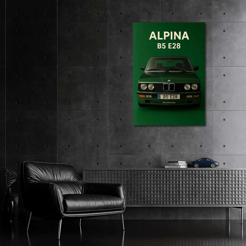 Legend on the Wall: ALPINA B5 E28 BMW 5 Series