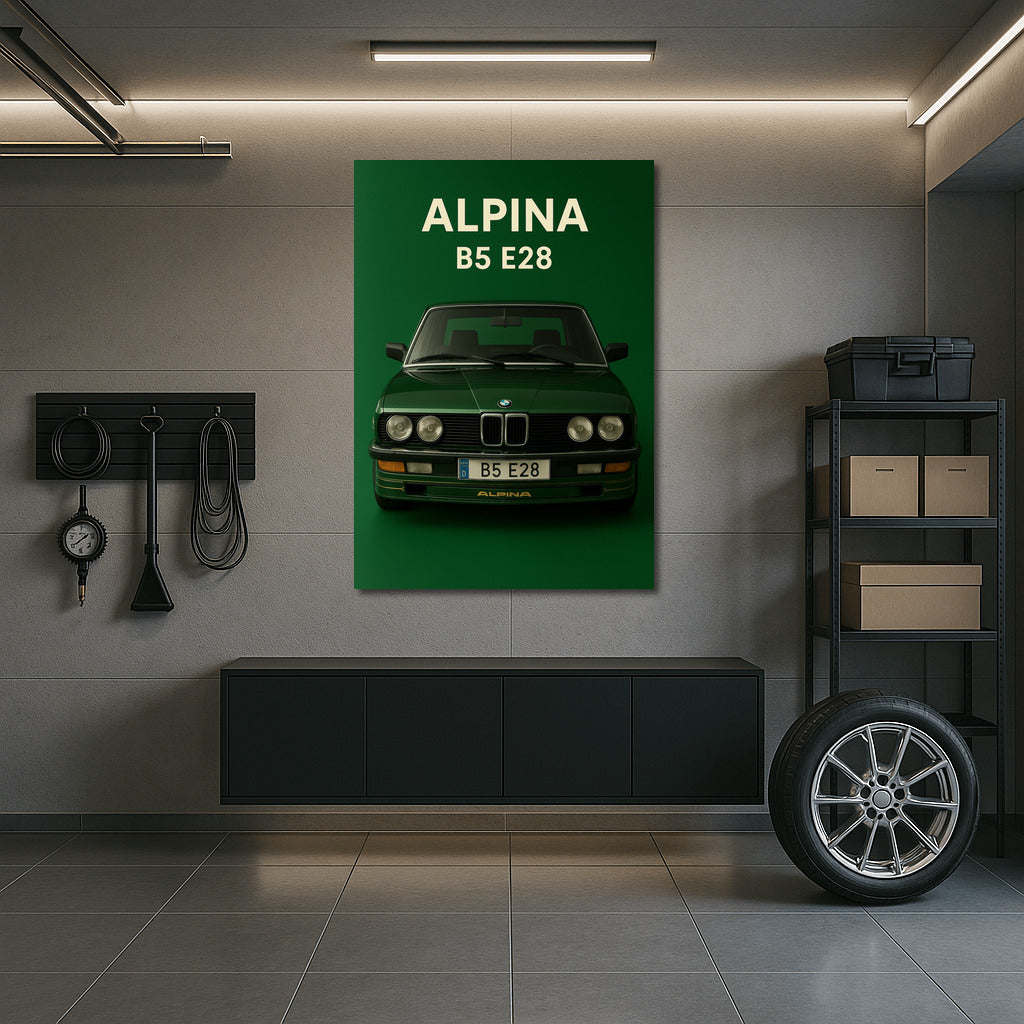 Legend on the Wall: ALPINA B5 E28 BMW 5 Series