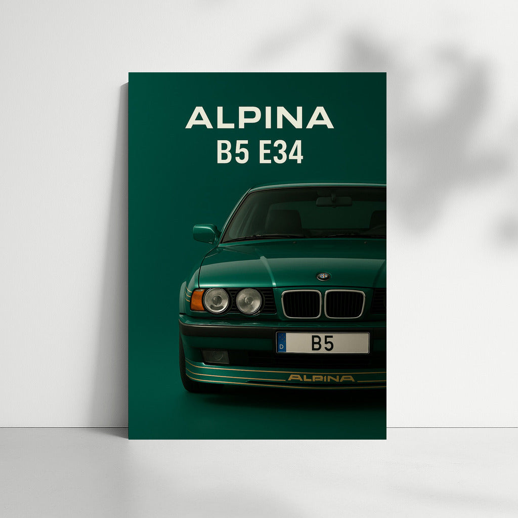 Elegance and Speed: BMW ALPINA B5 E34