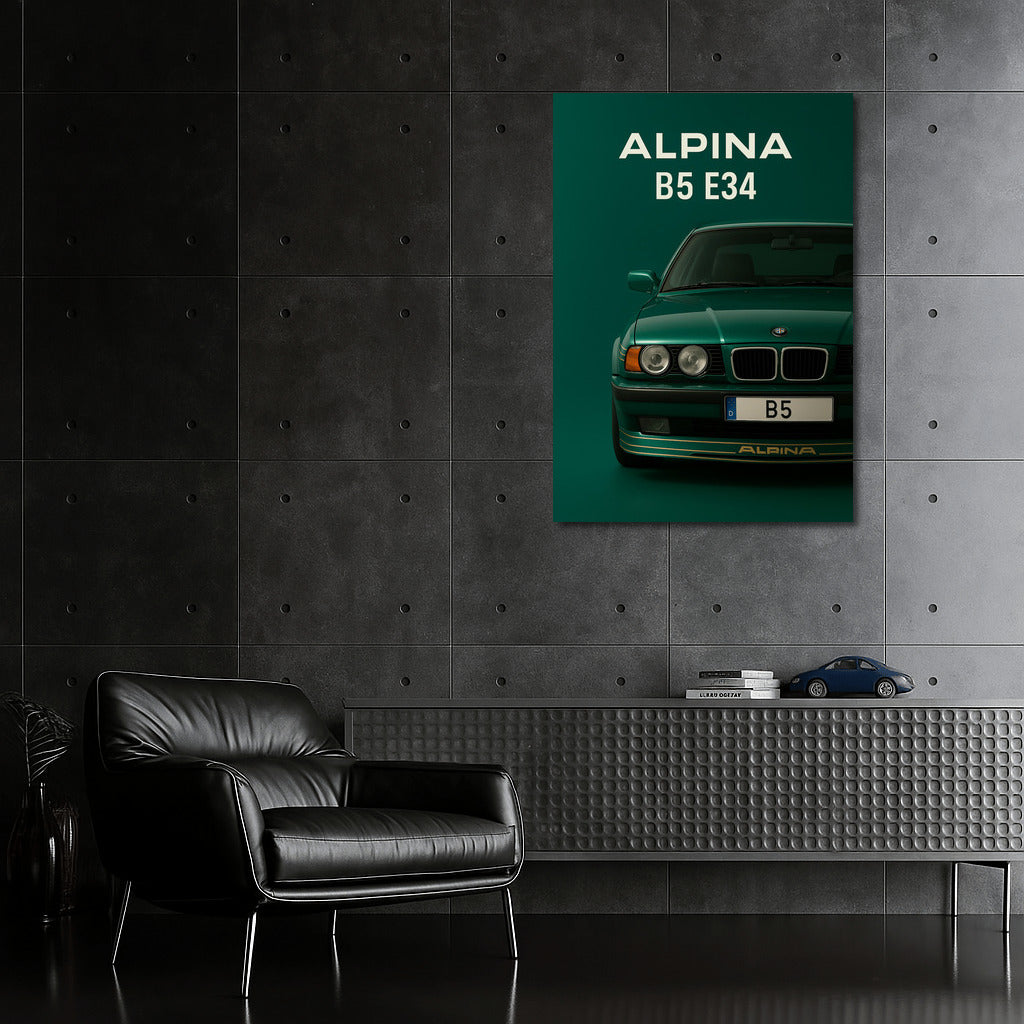 Elegance and Speed: BMW ALPINA B5 E34