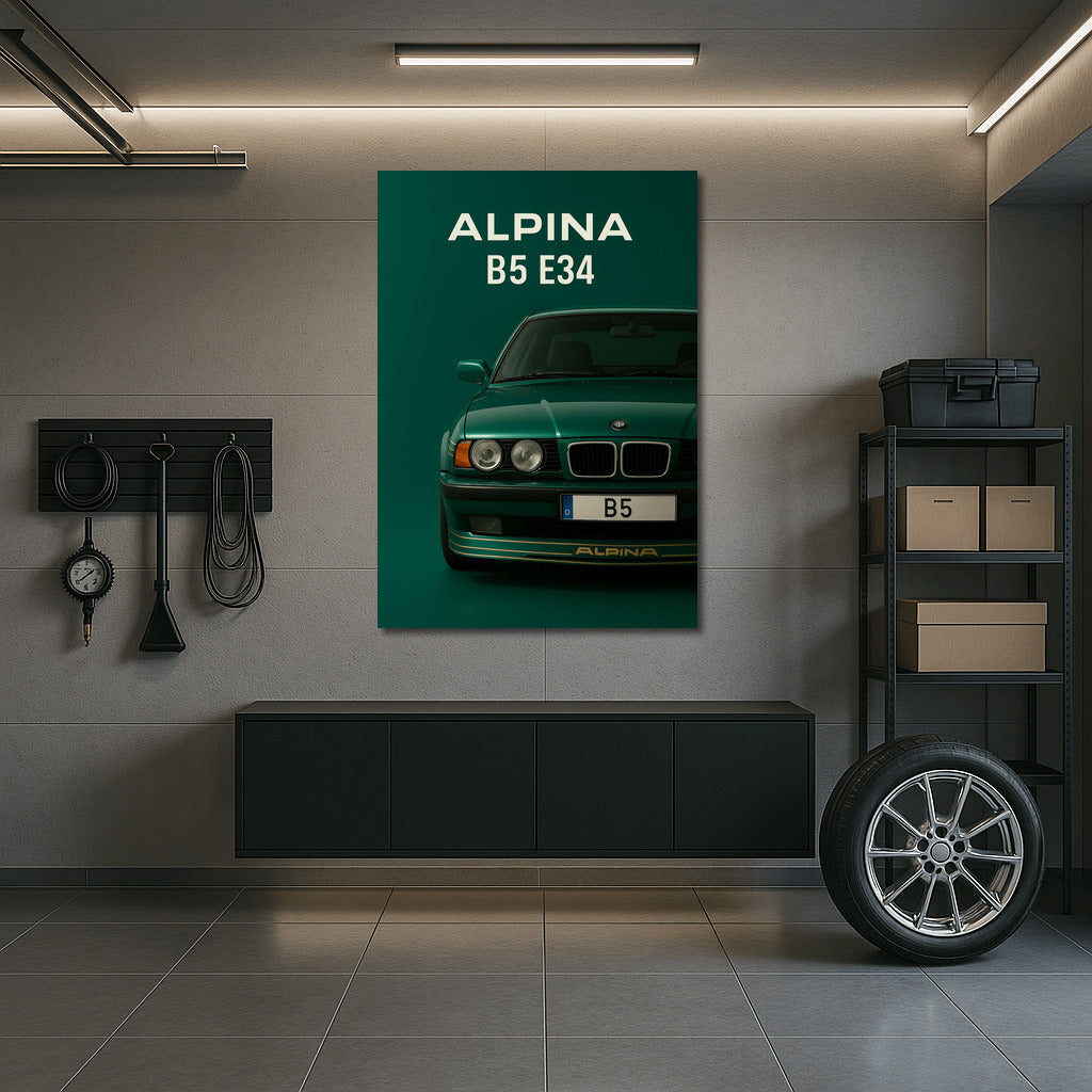 Elegance and Speed: BMW ALPINA B5 E34