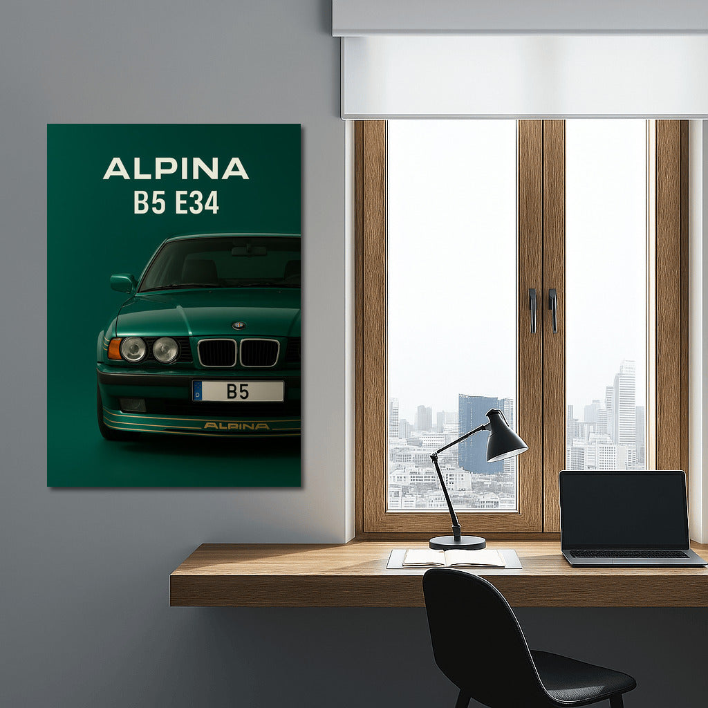 Elegance and Speed: BMW ALPINA B5 E34