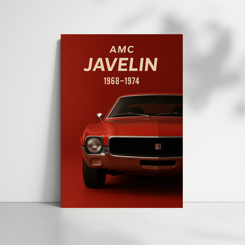 AMC Javelin 1968-1974: Muscle Car Legend on Your Wall