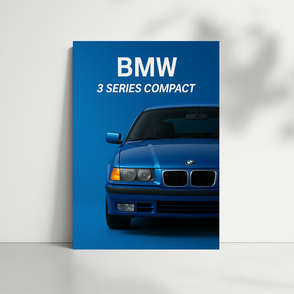 Energy and Elegance: BMW 3 Series E36 Compact in the Interior