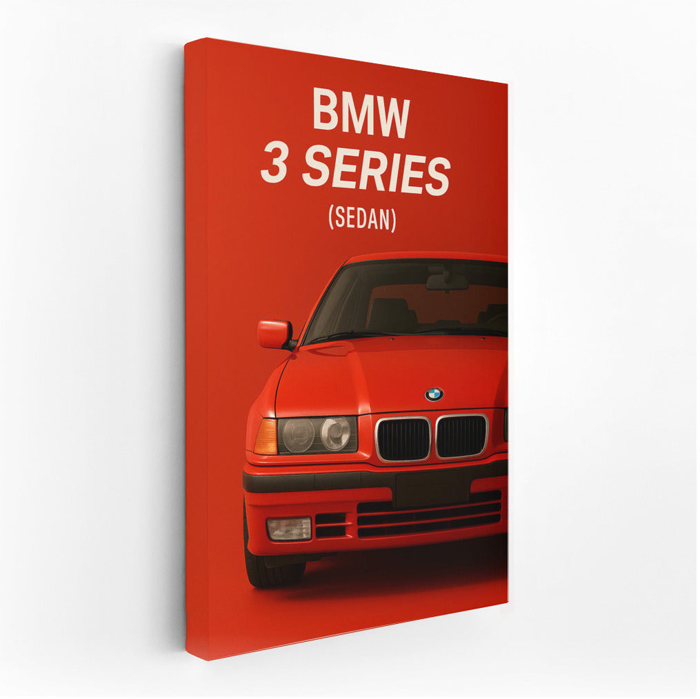 Bright and stylish: BMW 3 Series E36 Sedan