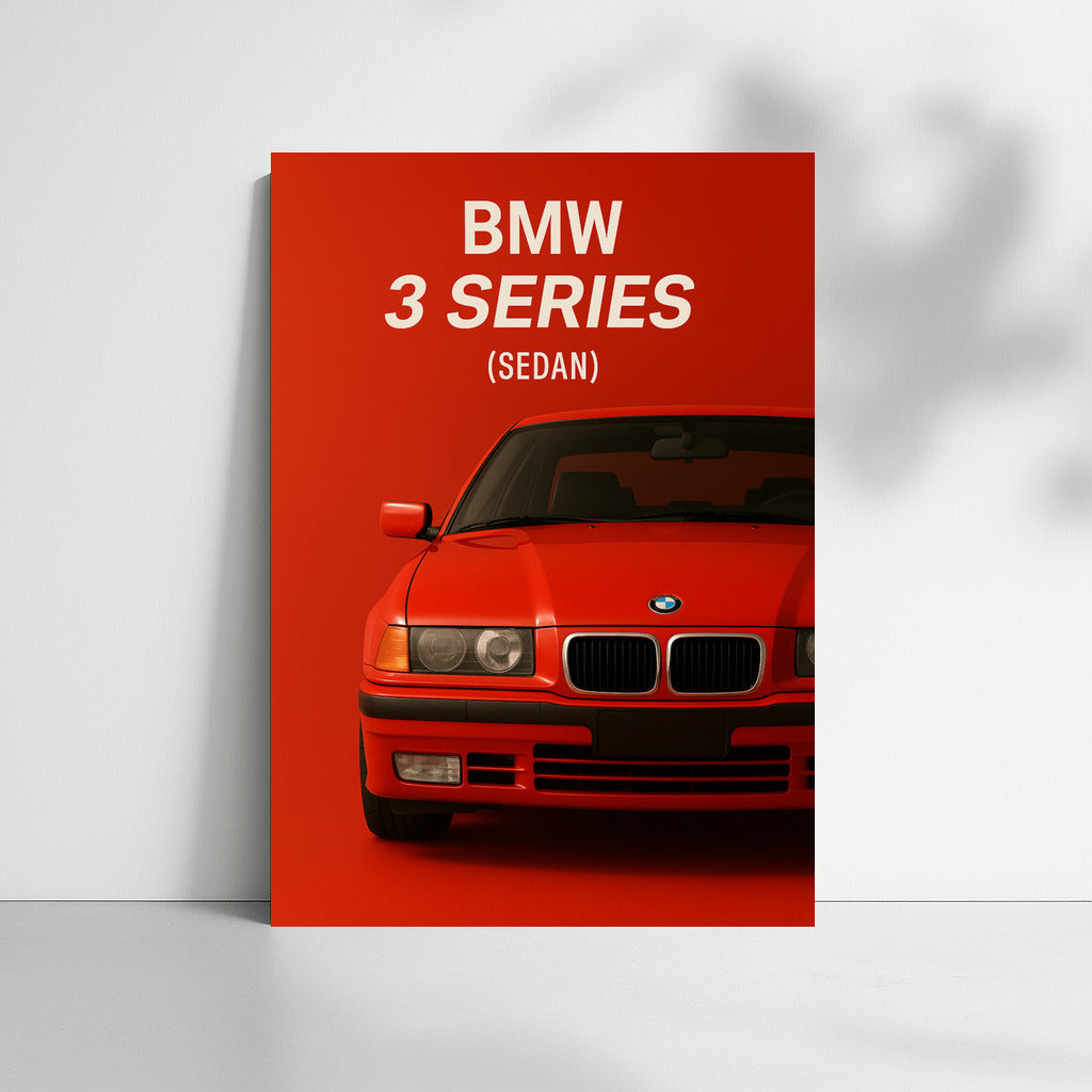 Bright and stylish: BMW 3 Series E36 Sedan