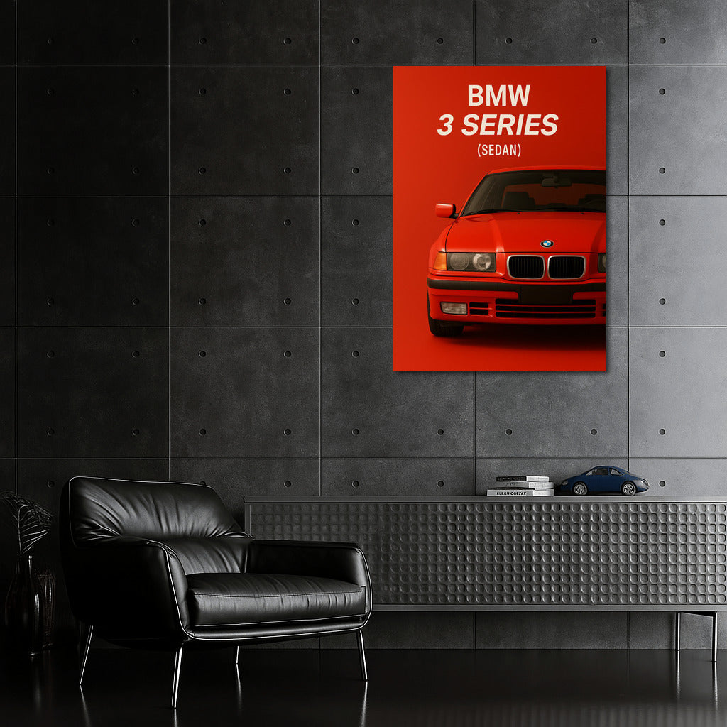 Bright and stylish: BMW 3 Series E36 Sedan