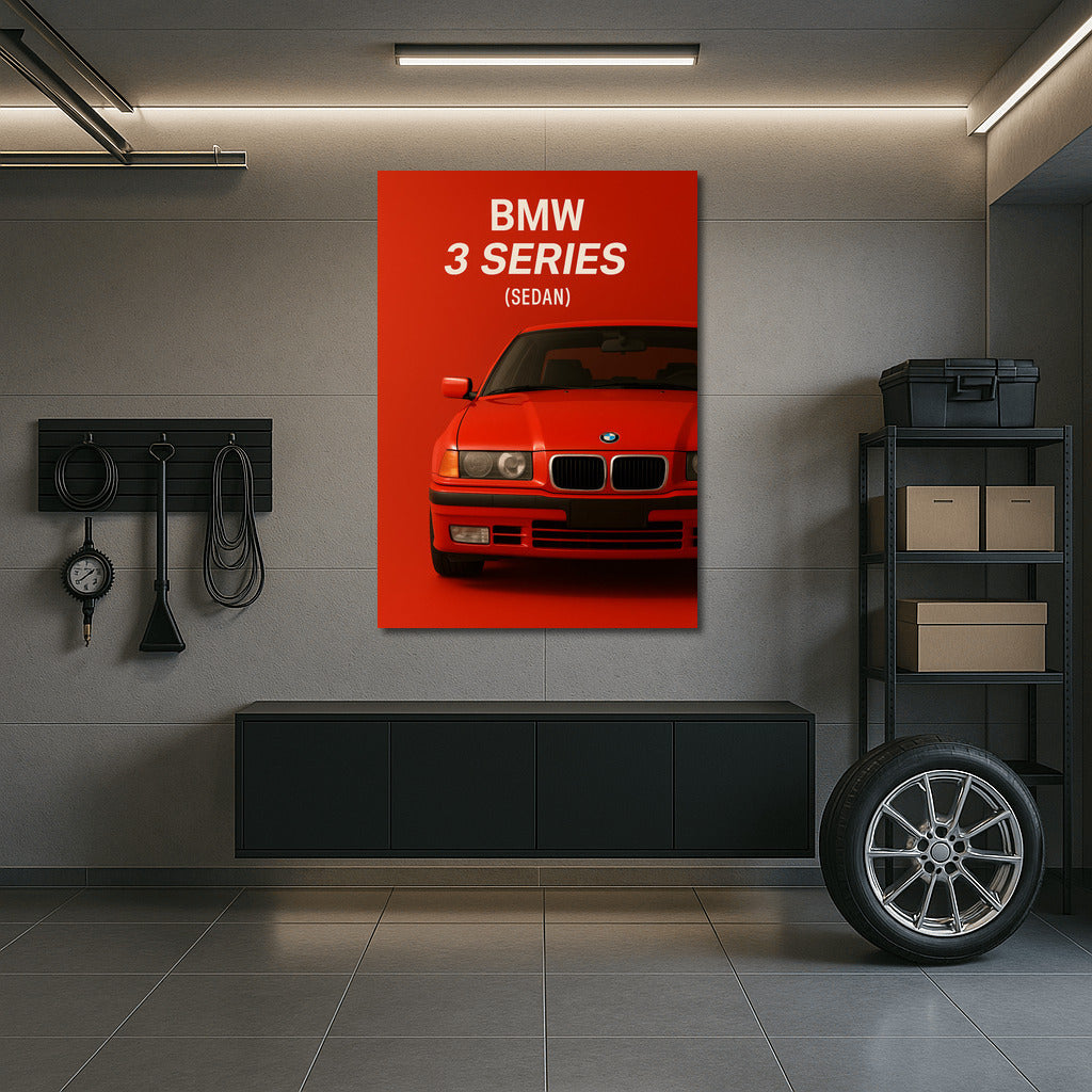 Bright and stylish: BMW 3 Series E36 Sedan
