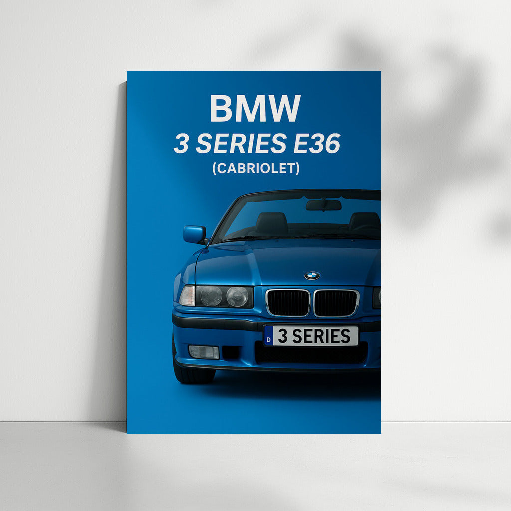 Dynamics and Freedom: BMW 3 Series E36 Cabriolet