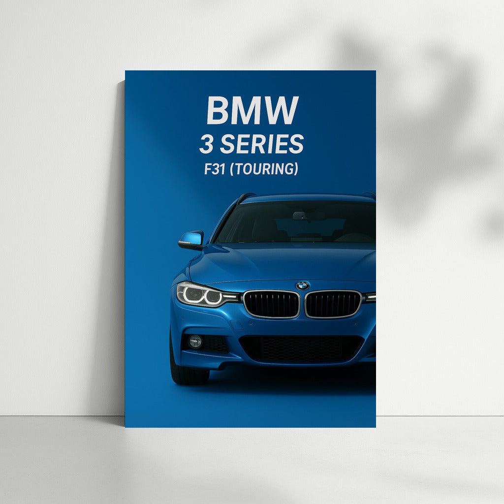 BMW 3 Series F31 Touring: Dynamics and Style in the Interior