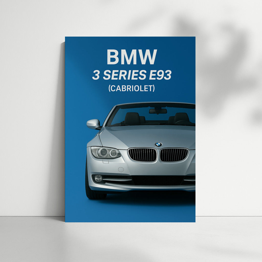 Elegance and Speed: BMW 3 Series E93 Cabriolet