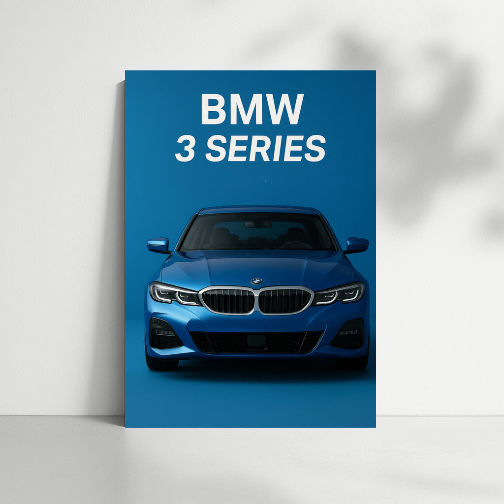 BMW 3 Series G20 M Package: Dynamics and Style on Your Wall