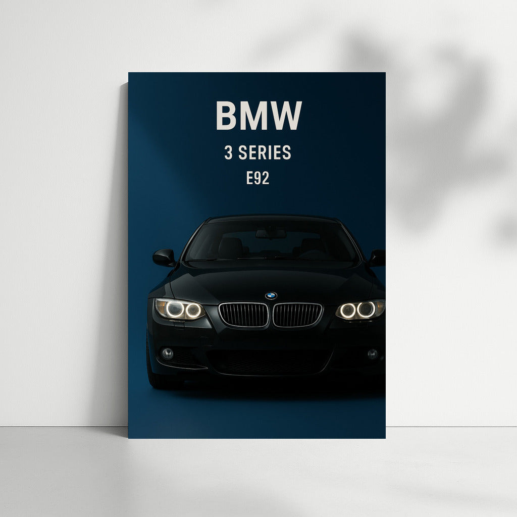 Dynamics and style: BMW 3 Series E92 Coupe