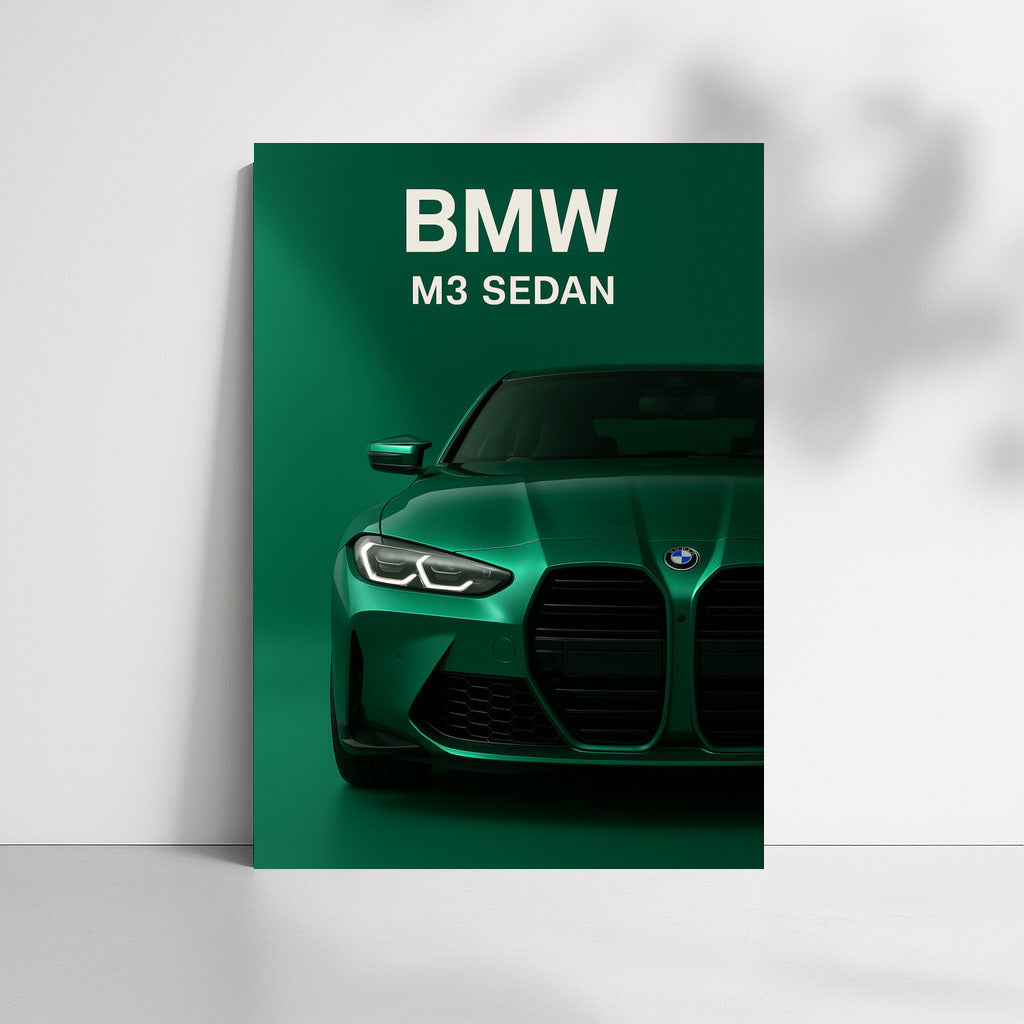 Dynamics and Elegance: BMW 3 Series G80 M3 Sedan