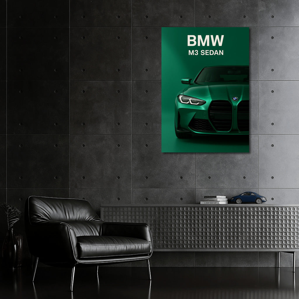 Dynamics and Elegance: BMW 3 Series G80 M3 Sedan