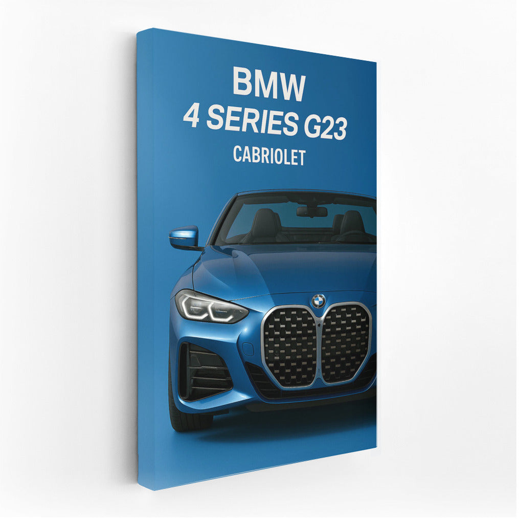 Elegance in Motion: BMW 4 Series G23 Cabriolet