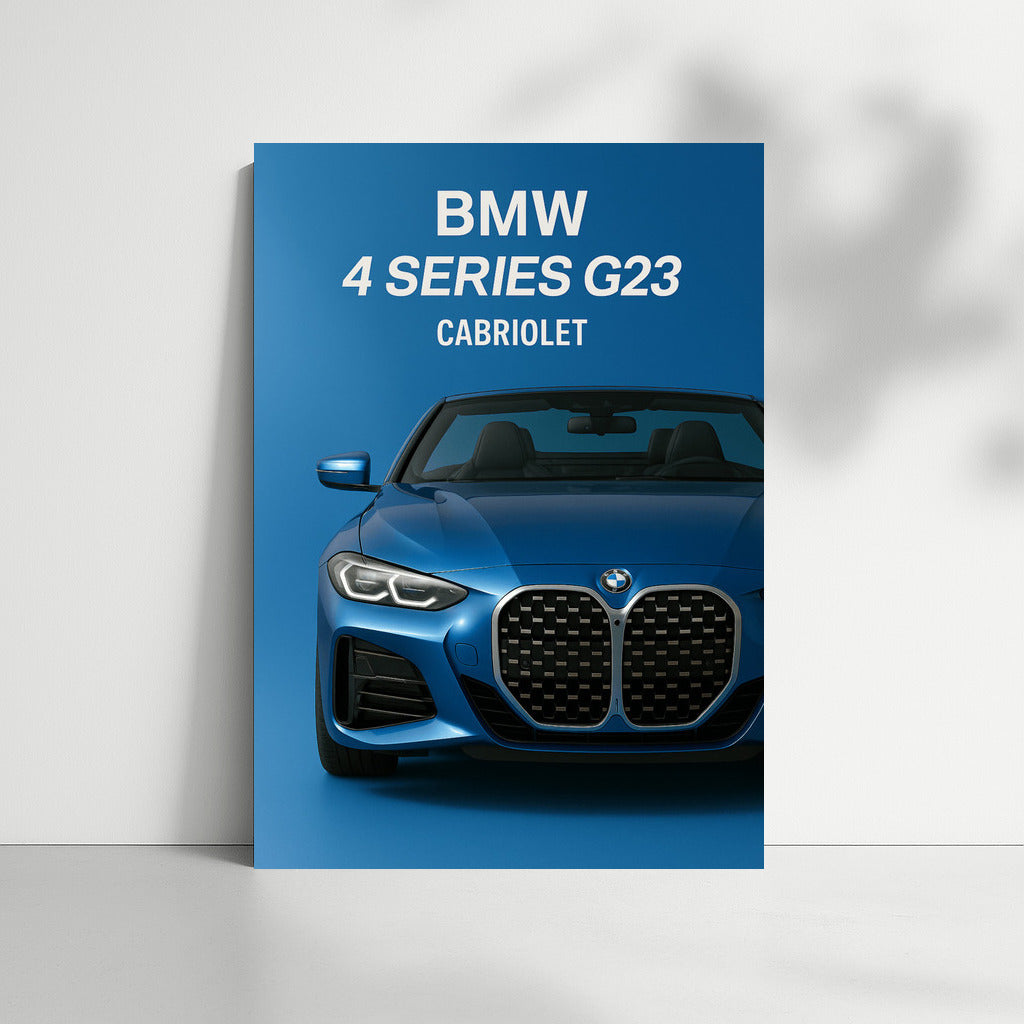 Elegance in Motion: BMW 4 Series G23 Cabriolet