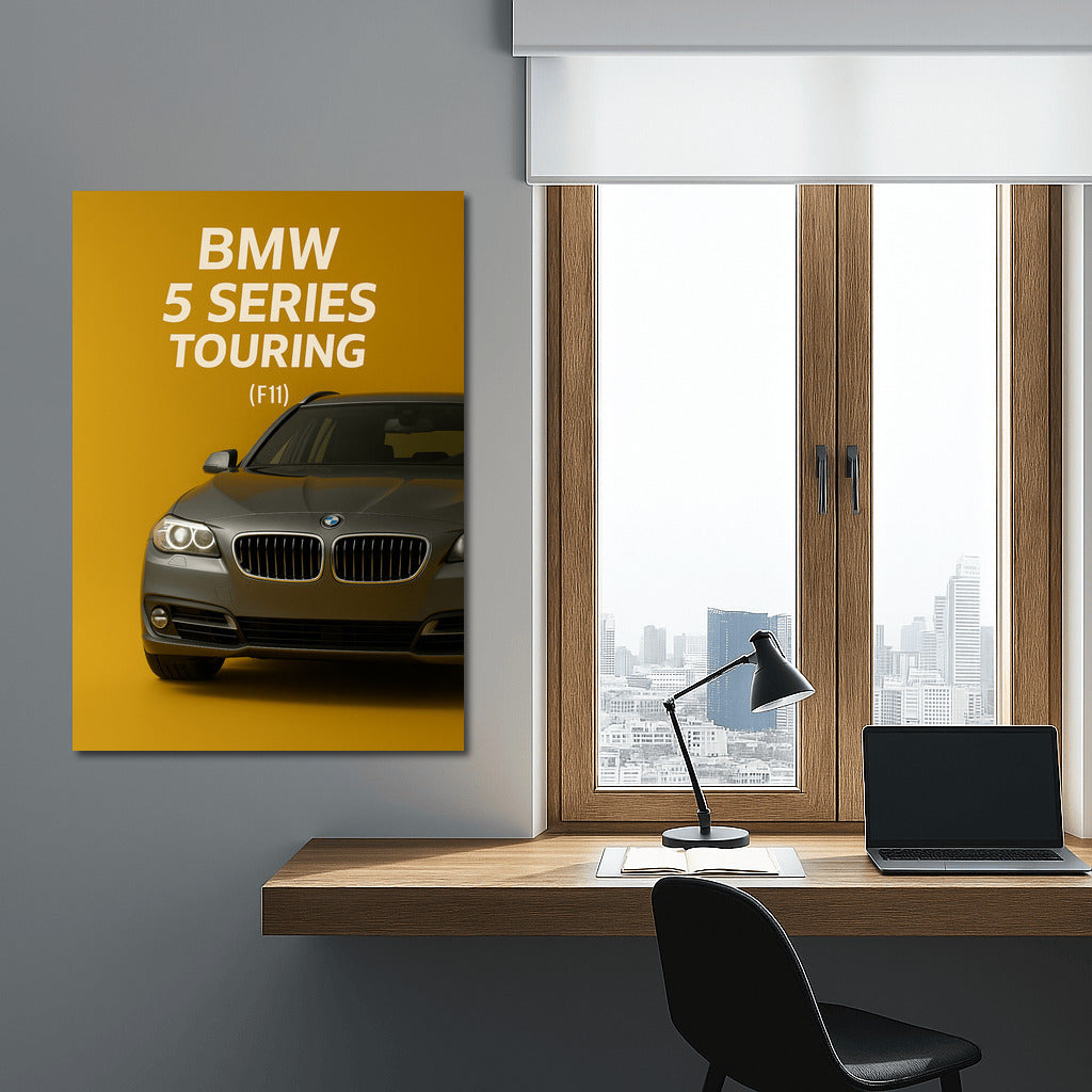BMW 5 Series F11 Touring: Style and Power on Your Wall