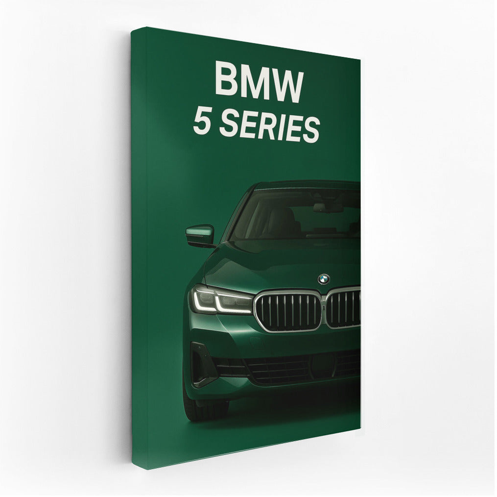 Elegance on Wheels: BMW 5 Series G30 Green