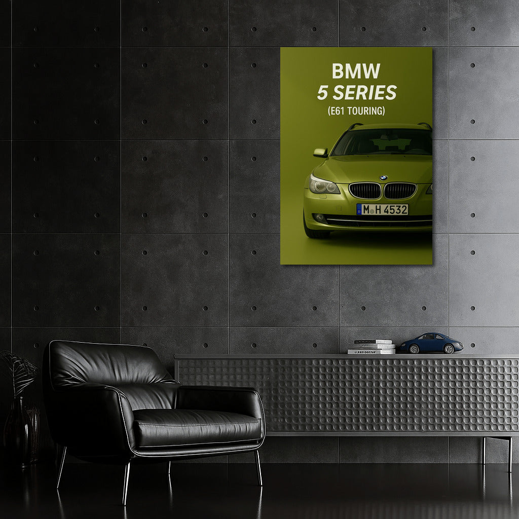 Elegant Drive: BMW 5 Series E61 Touring Interior
