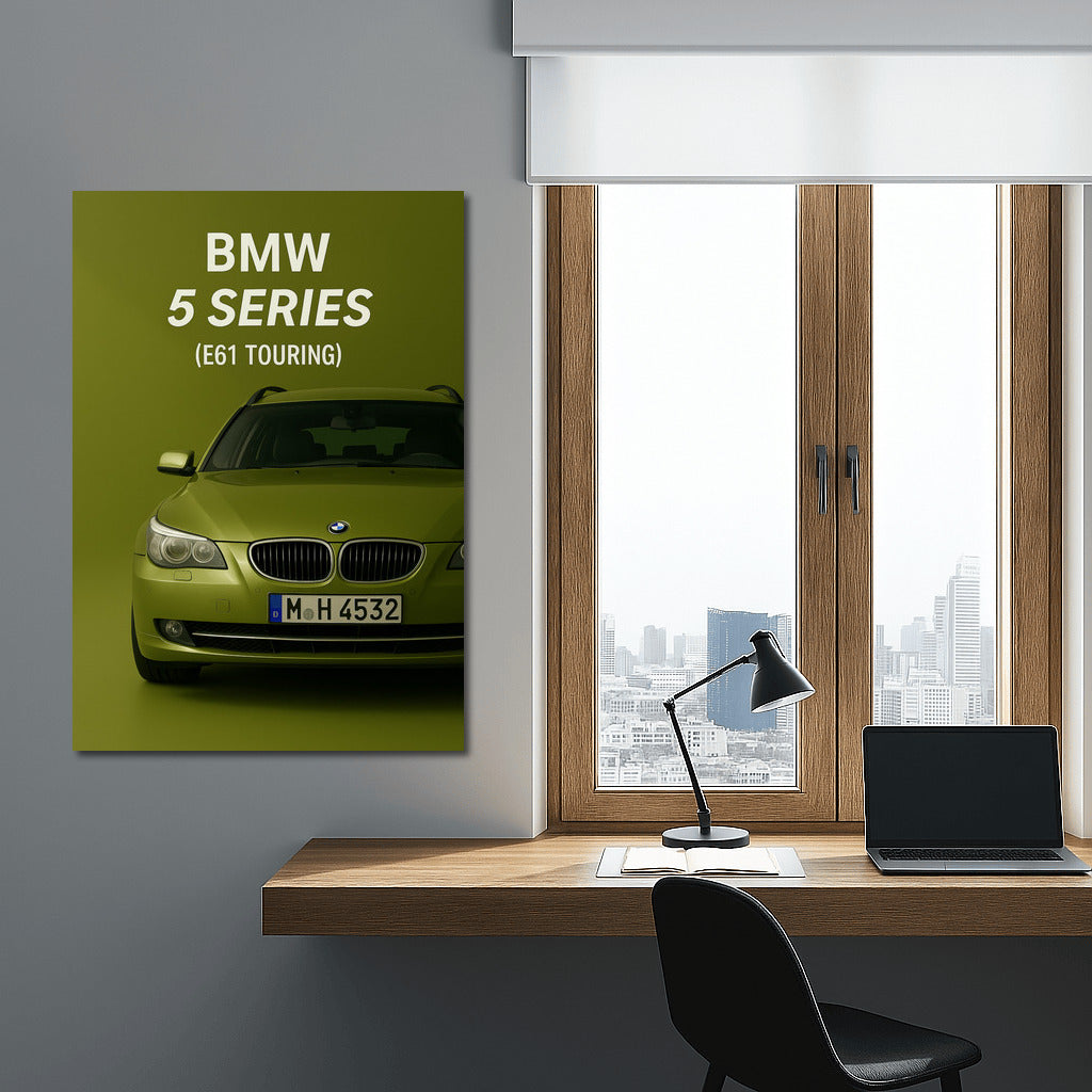 Elegant Drive: BMW 5 Series E61 Touring Interior